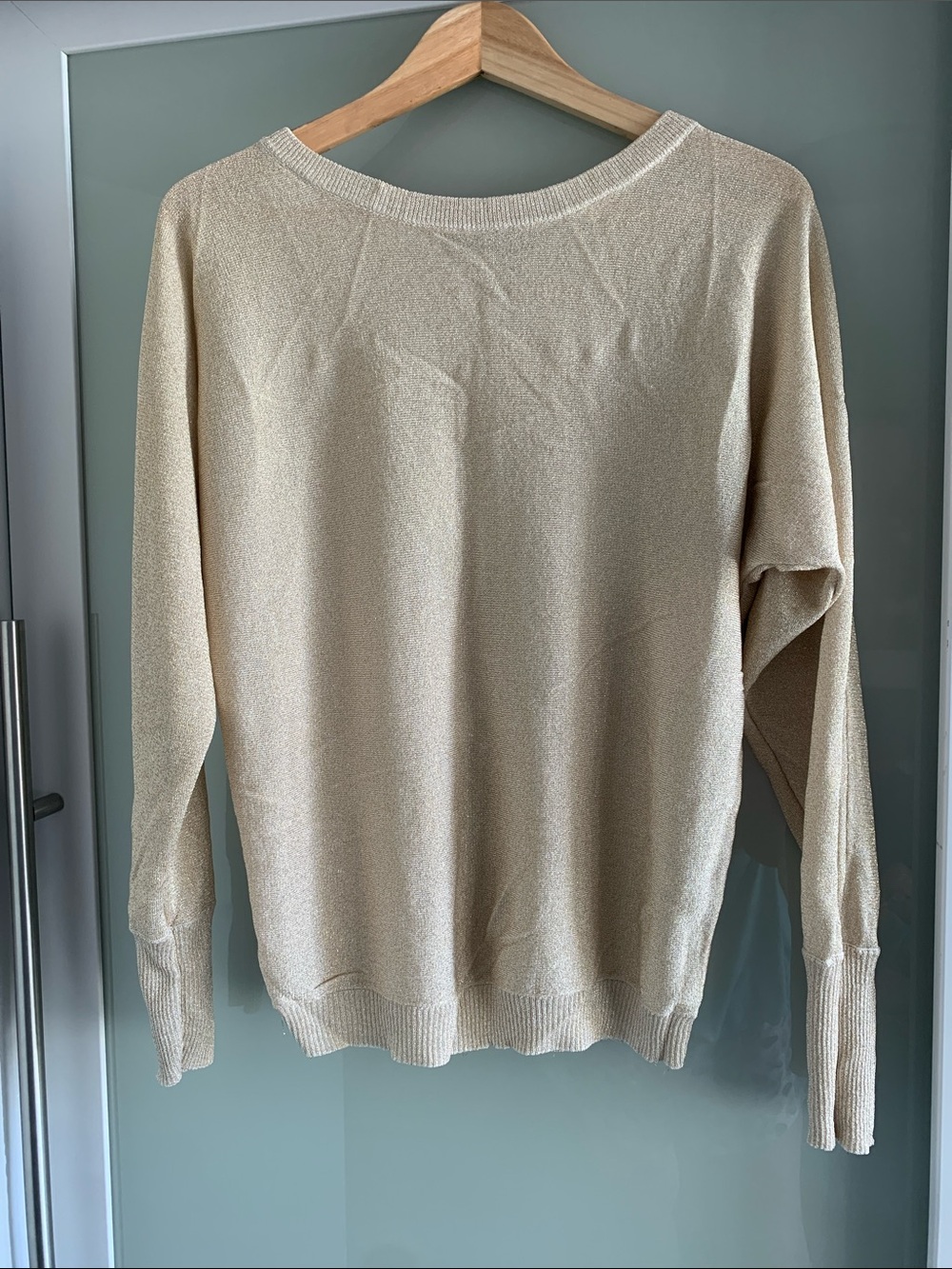 Light Neutral Crewneck Sweater - Women's Soft Knit